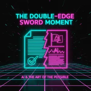 AI & The Art of the Possible - EP04 - The Double Edge Sword Moment Cover